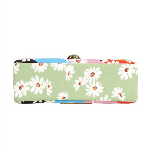 Kurt Geiger Mini Kensington Rainbow Flowers Bag - Picture 5 of 15